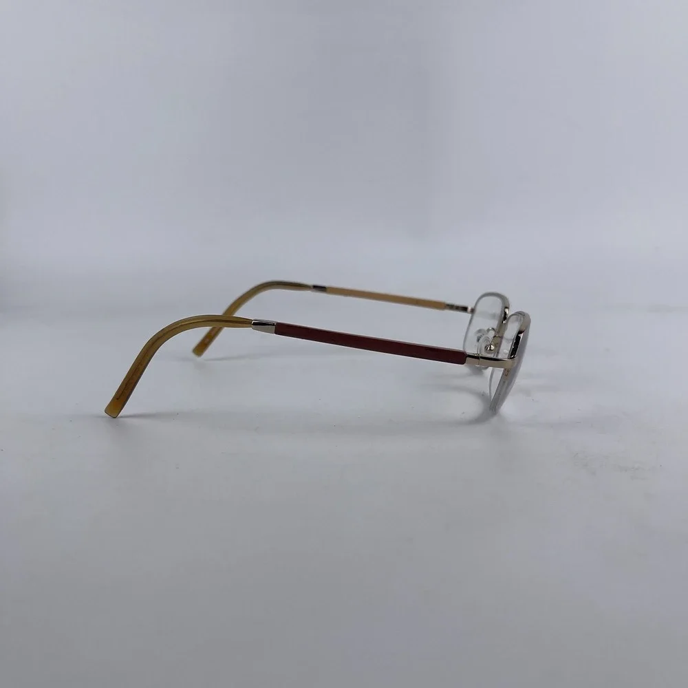 Saki By Modo 804 Women's Eyeglasses Frame Brown Plastic Half Rim 52-19-140‎ mm